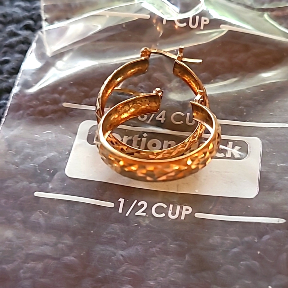 Hoop earrings